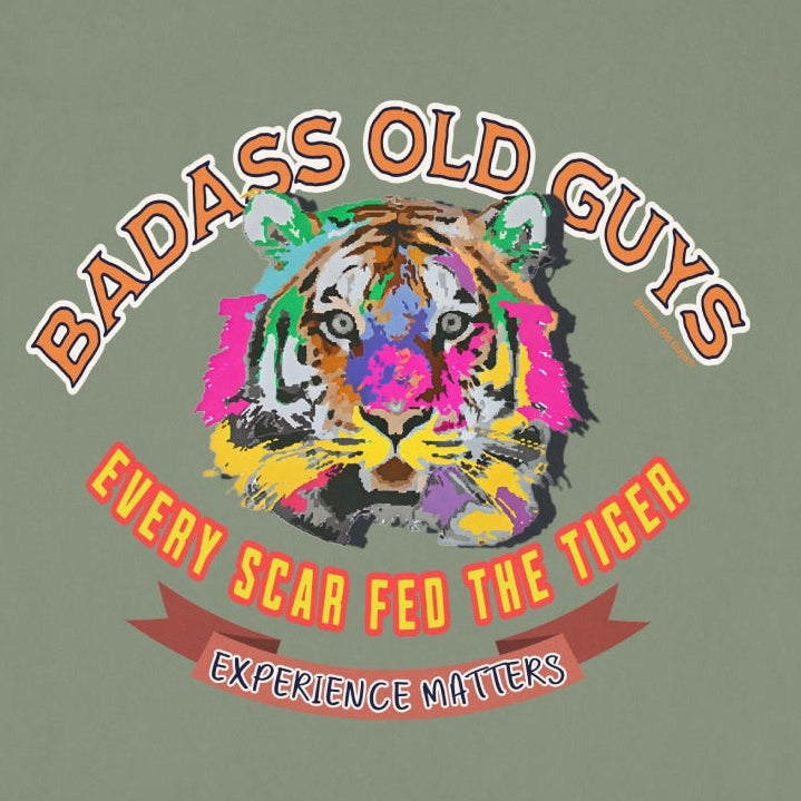 Badass Old Guys Every Scar Fed The Tiger Experience Matters product type