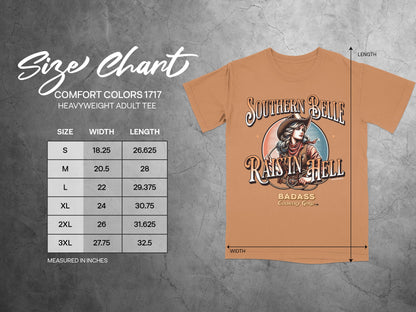 Southern Belle Rasin In Hell tee product