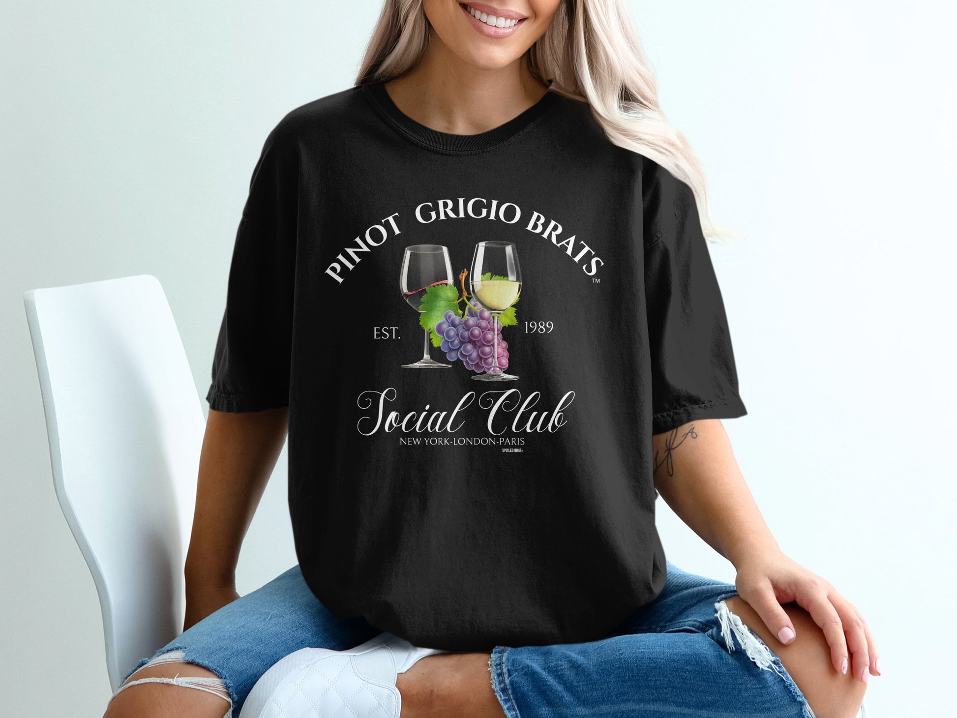 Pinot Grigio Brats Social Club T-Shirt