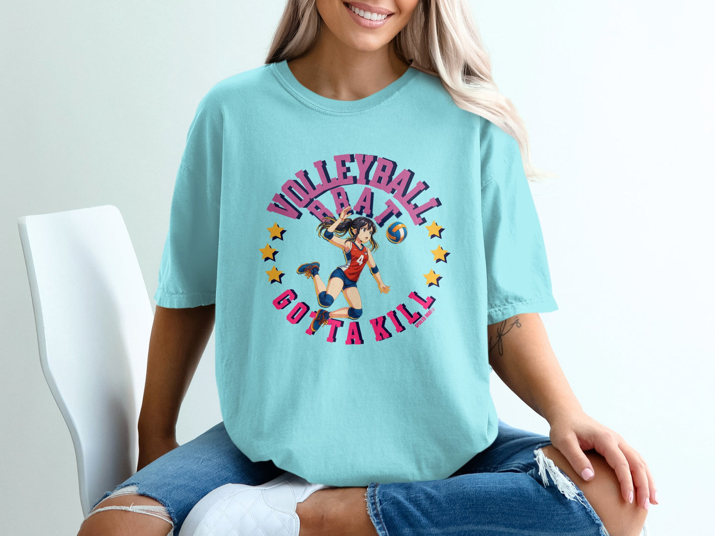 Volleyball Gotta Kill Anime Player Stars Design product type