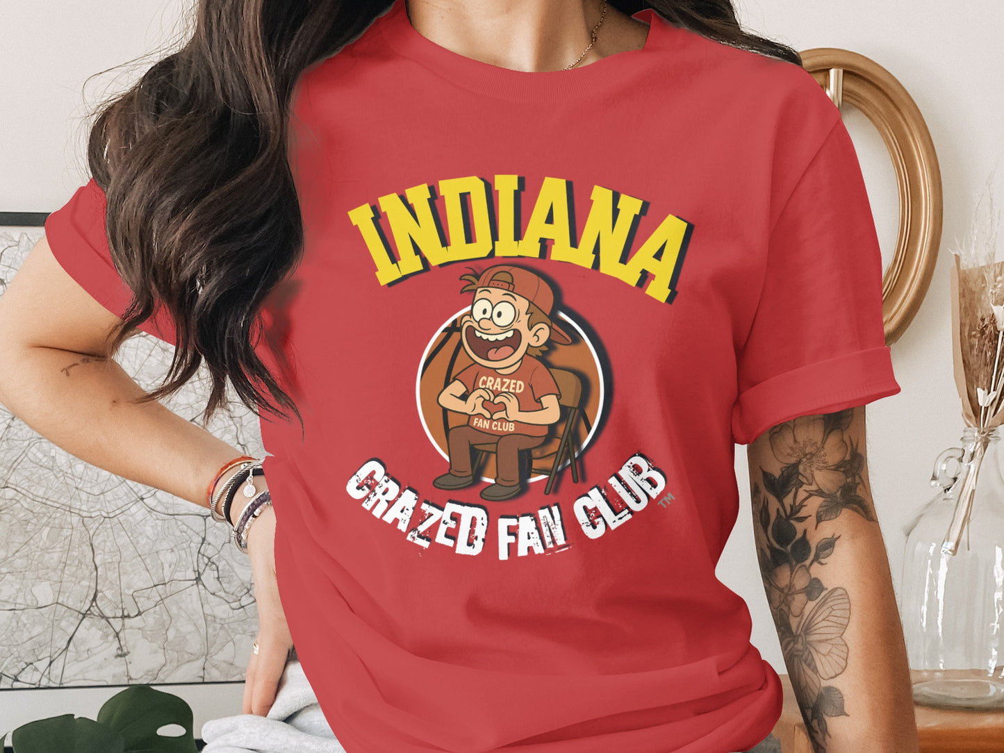 Indiana Crazed Fan Club Graphic Tee product type