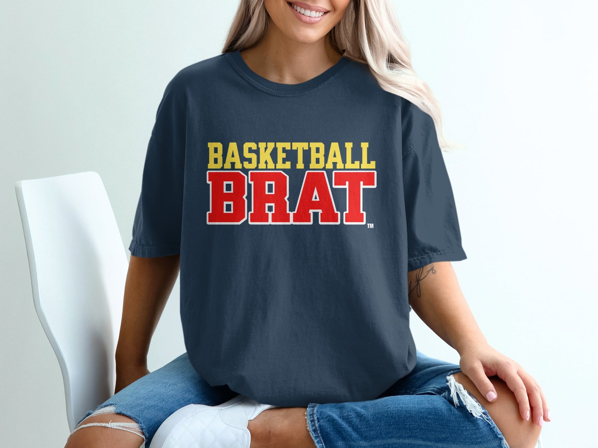 Basketball Brat Graphic Tee sports enthusiast product type