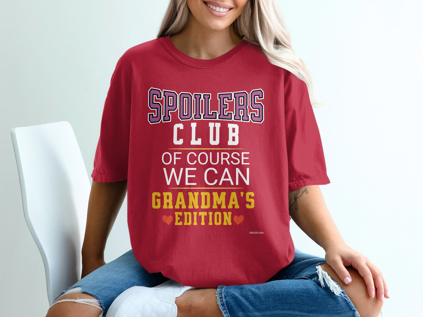 Spoilers Club TM Grandma Tee