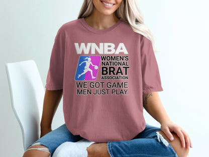 WNBA We Got Game Men Just Play Graphic T-Shirt product
