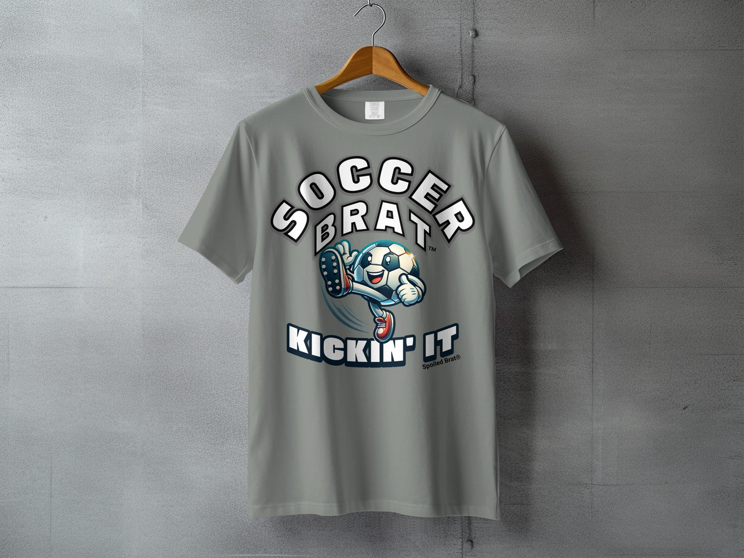 Soccer Brat Kickin' It Casual Tee Shirt