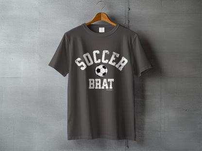 Soccer Brat Graphic T-Shirt for Sports Enthusiasts