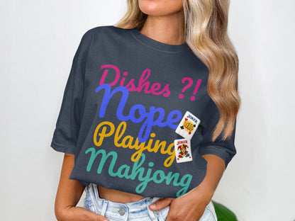 Dishes?! Nope Playing Mahjong product type