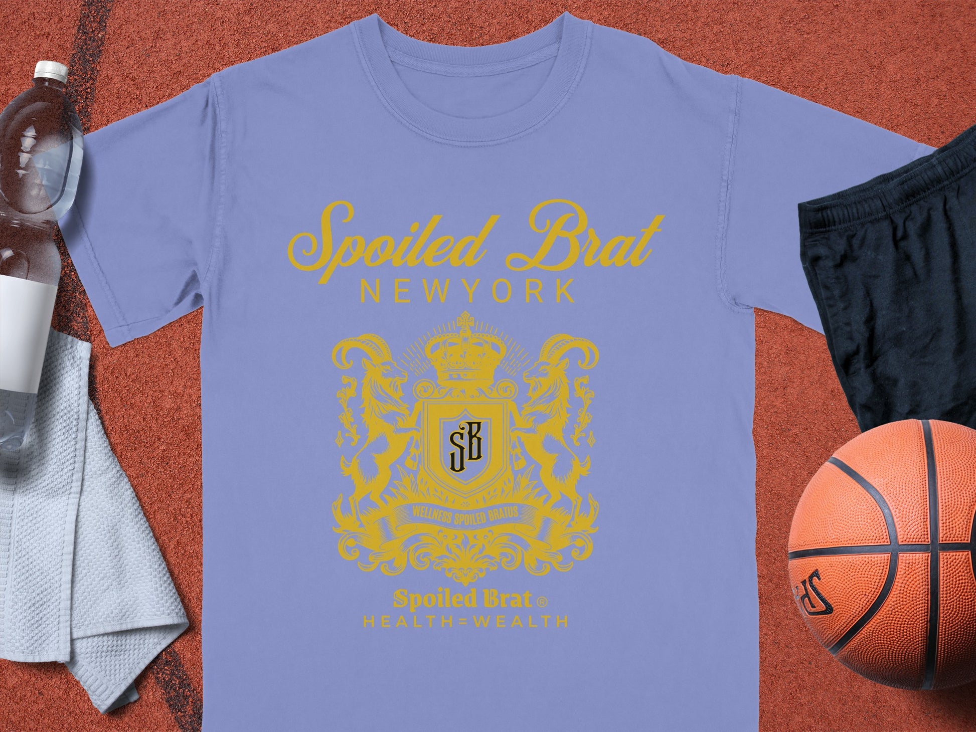Spoiled Brat New York Health Wealth T Shirt Product