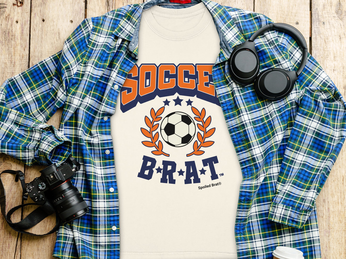 Soccer Brat Spoiled Brat Star Shirt Bold Design