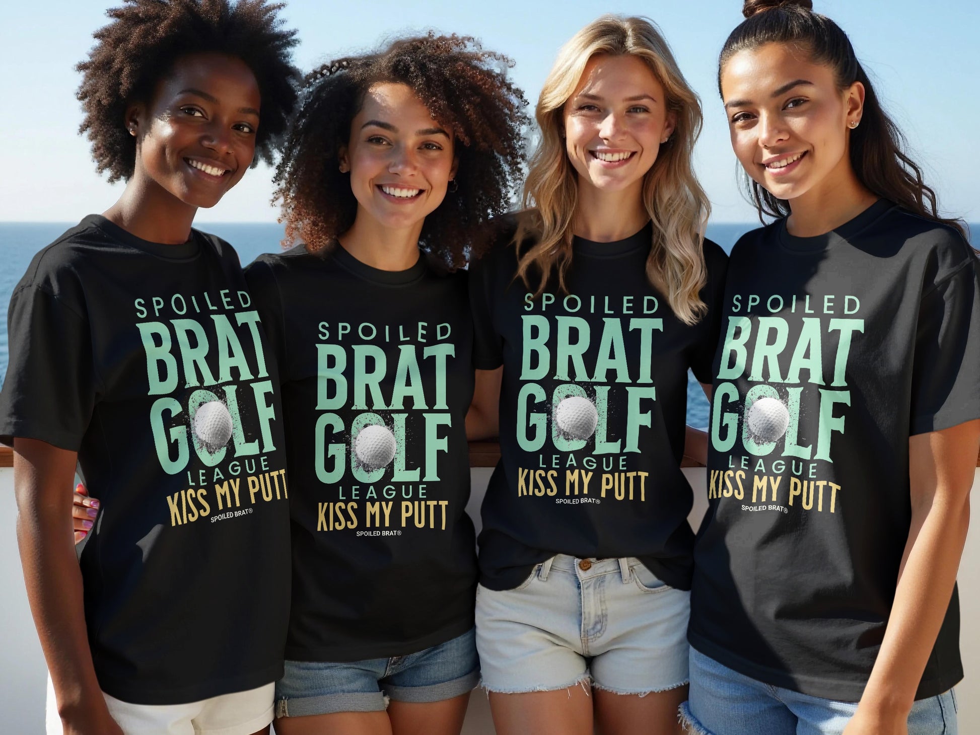 Spoiled Brat Golf League Kiss My Putt T-Shirt product