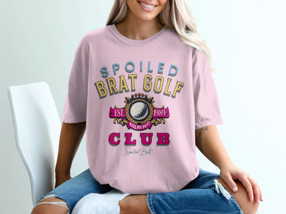 Spoiled Brat Golf Club Kiss My Putt Graphic Shirt product type