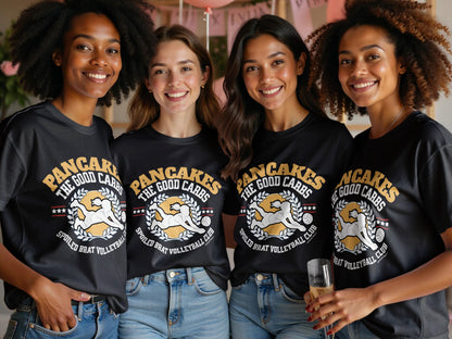Pancakes The Good Carbs Volleyball Club T-Shirt product