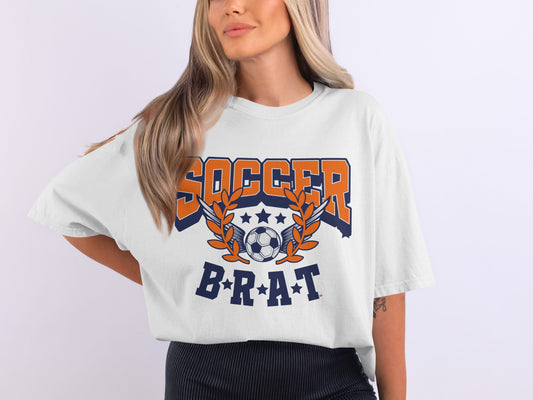 Soccer Brat Graphic T-shirt Casual Wear Top product