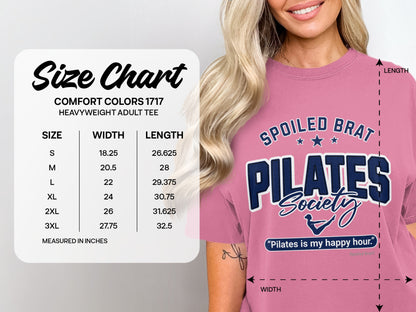 Spoiled Brat Pilates Society Heavyweight Adult Tee product