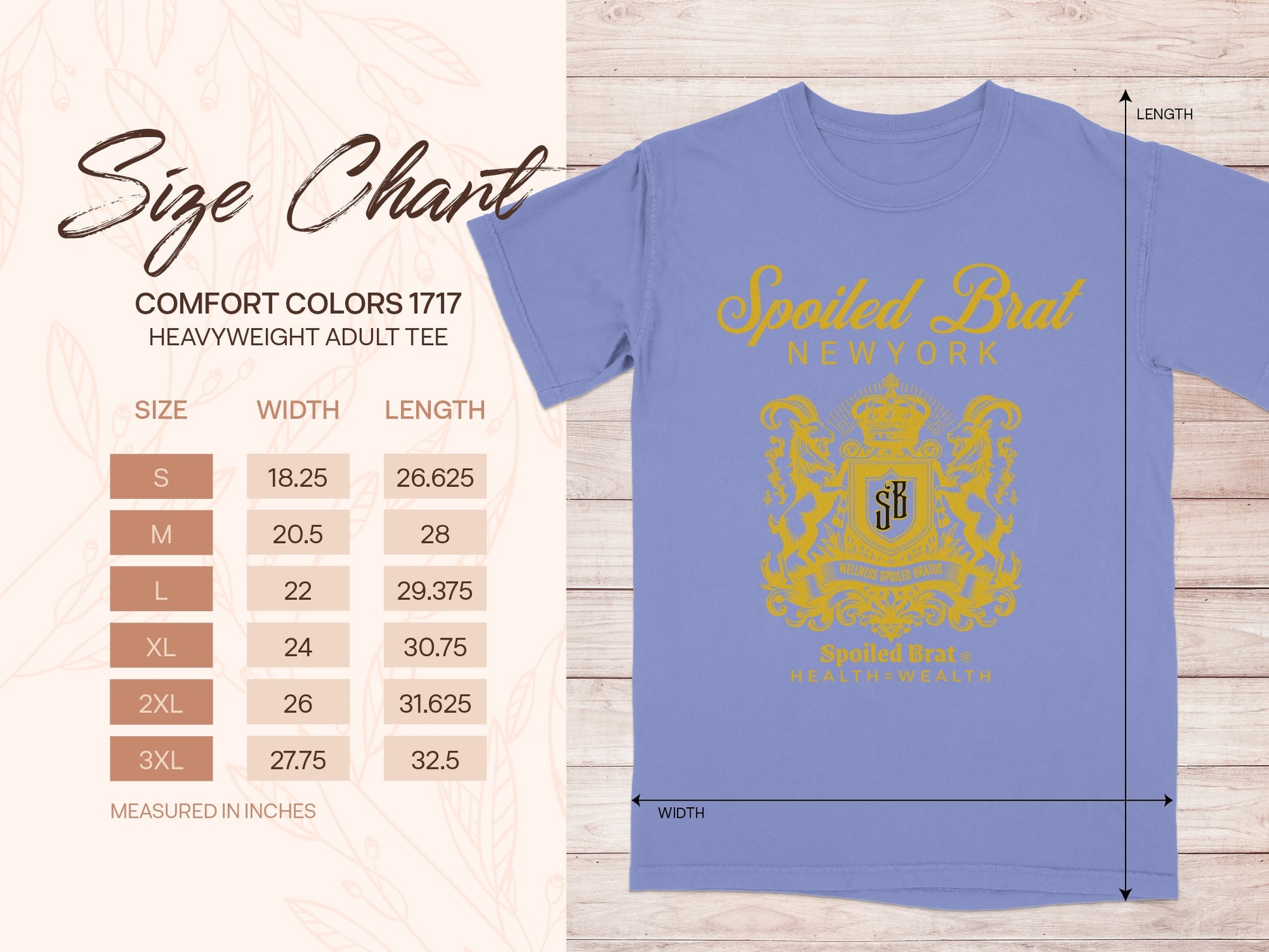 Spoiled Brat New York Heavyweight Adult Tee product