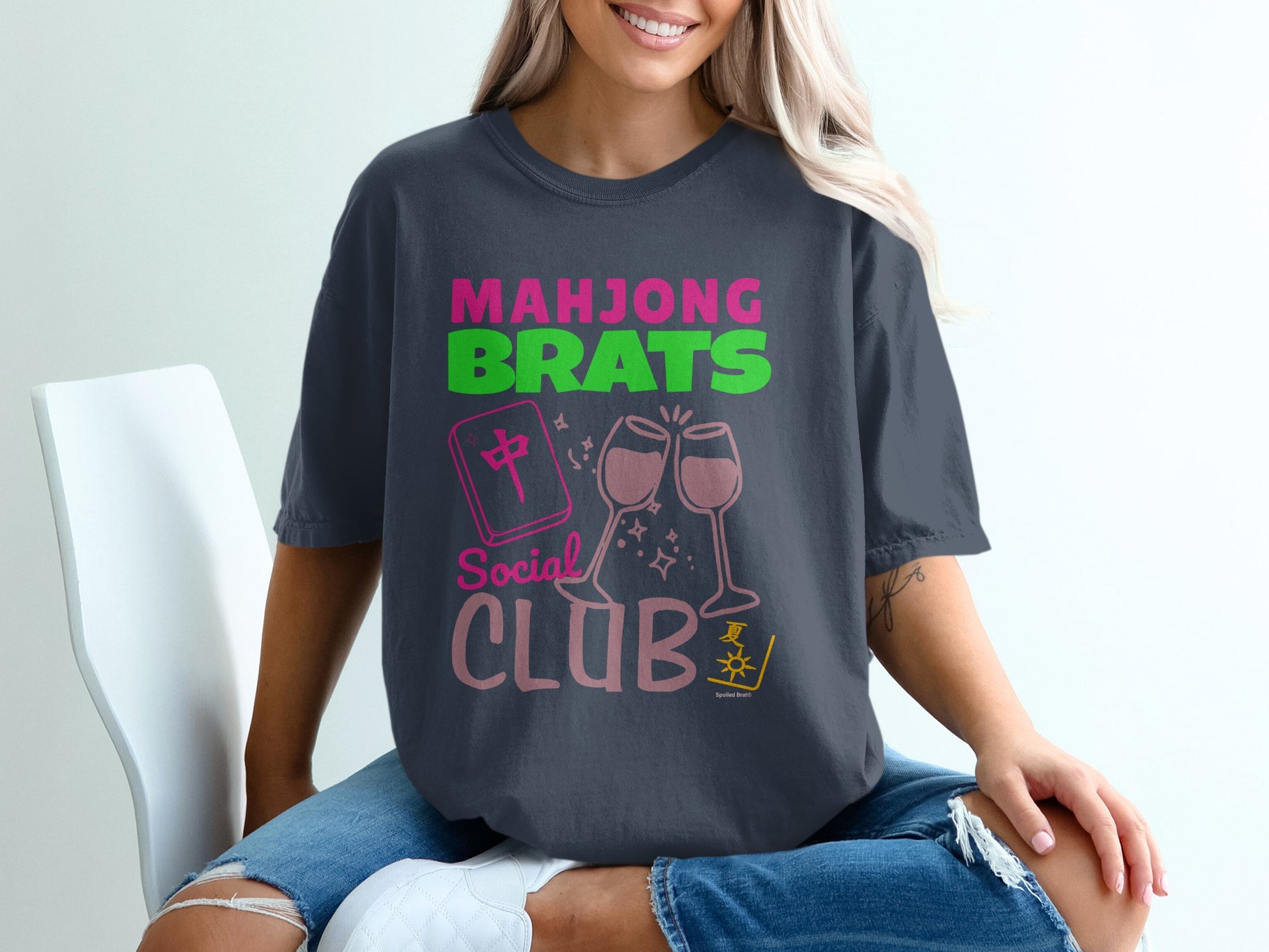 MAHJONG BRATS Social CLUB T-Shirt product type