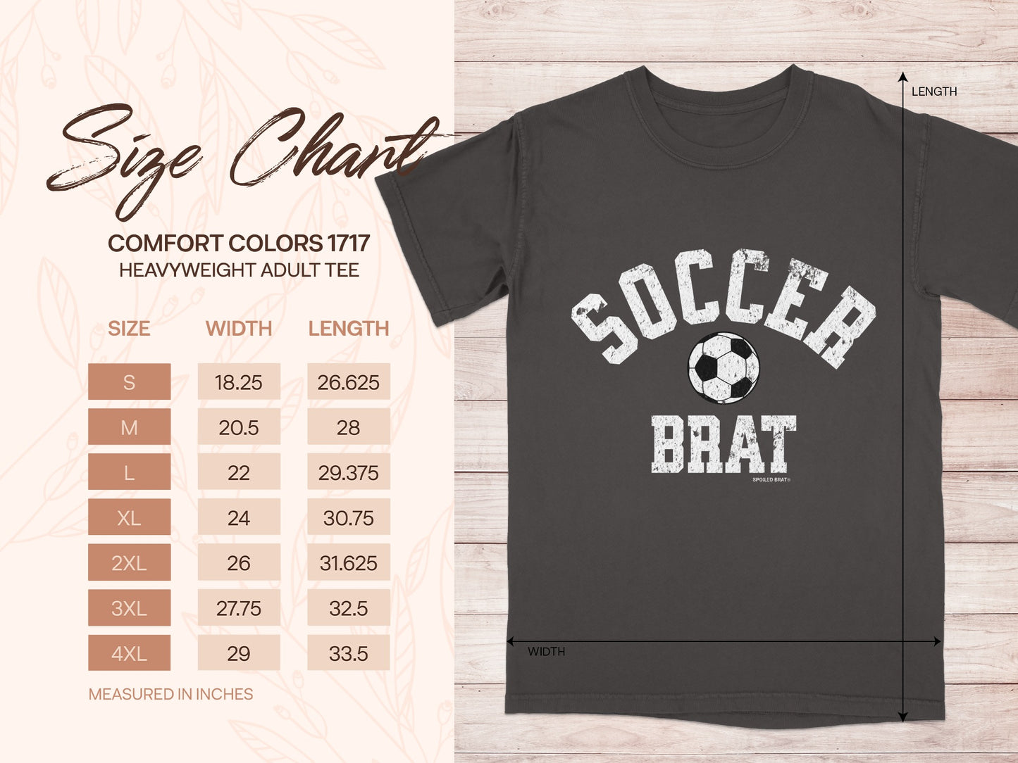 Soccer Brat Graphic Tee Heavyweight Adult Shirt