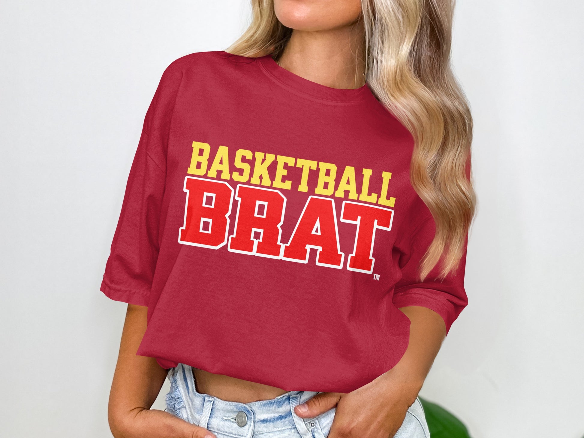 Basketball Brat Graphic Casual Tee Shirt product type