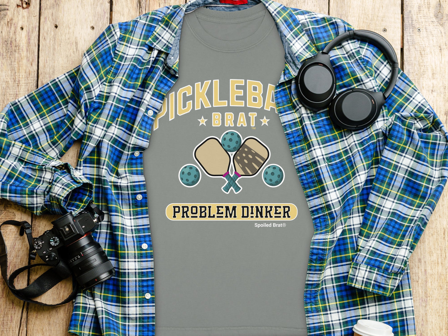 Pickleball Brat Problem Dinker Spoiled Brat shirt