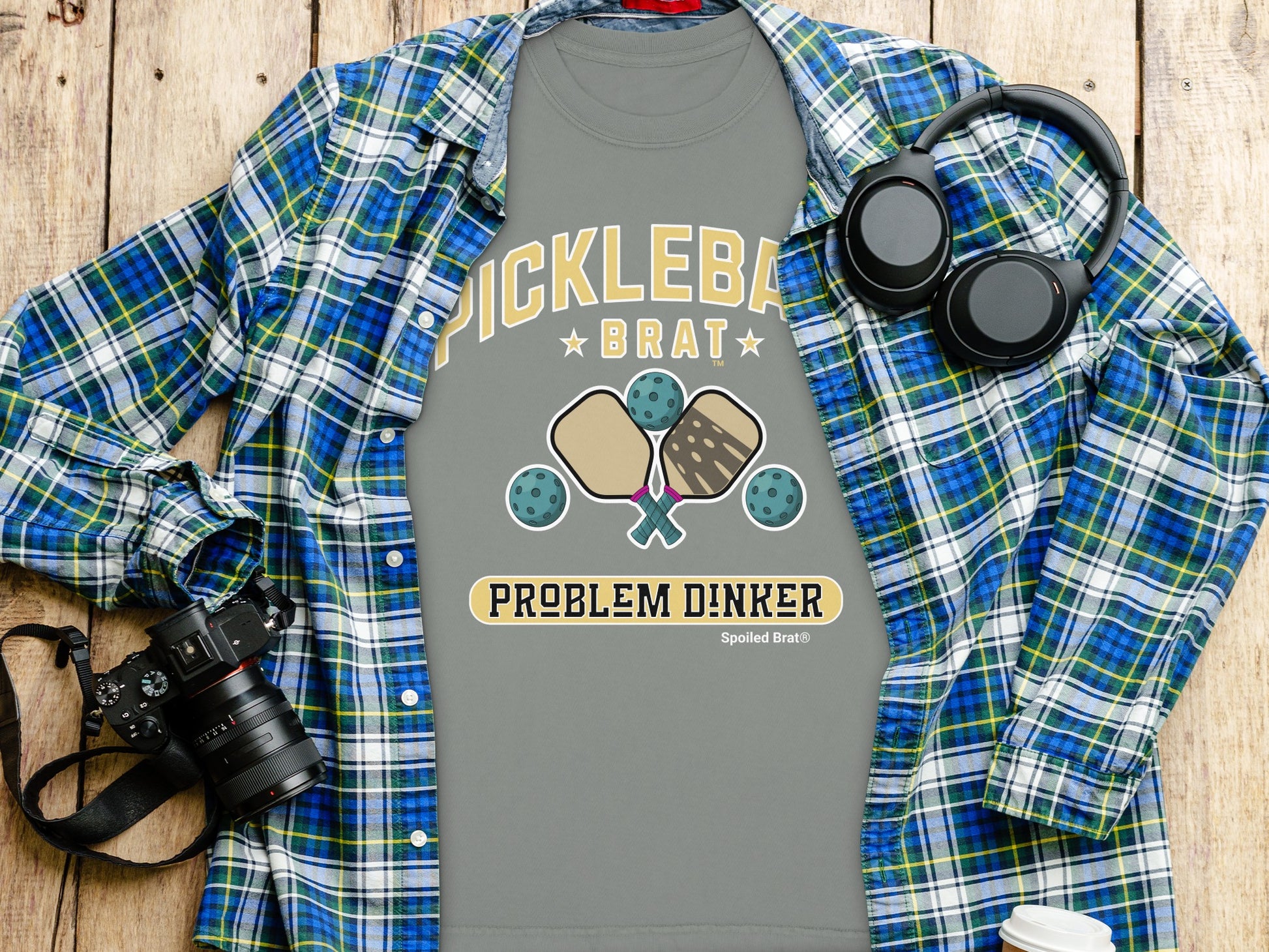 Pickleball Brat Problem Dinker Spoiled Brat shirt