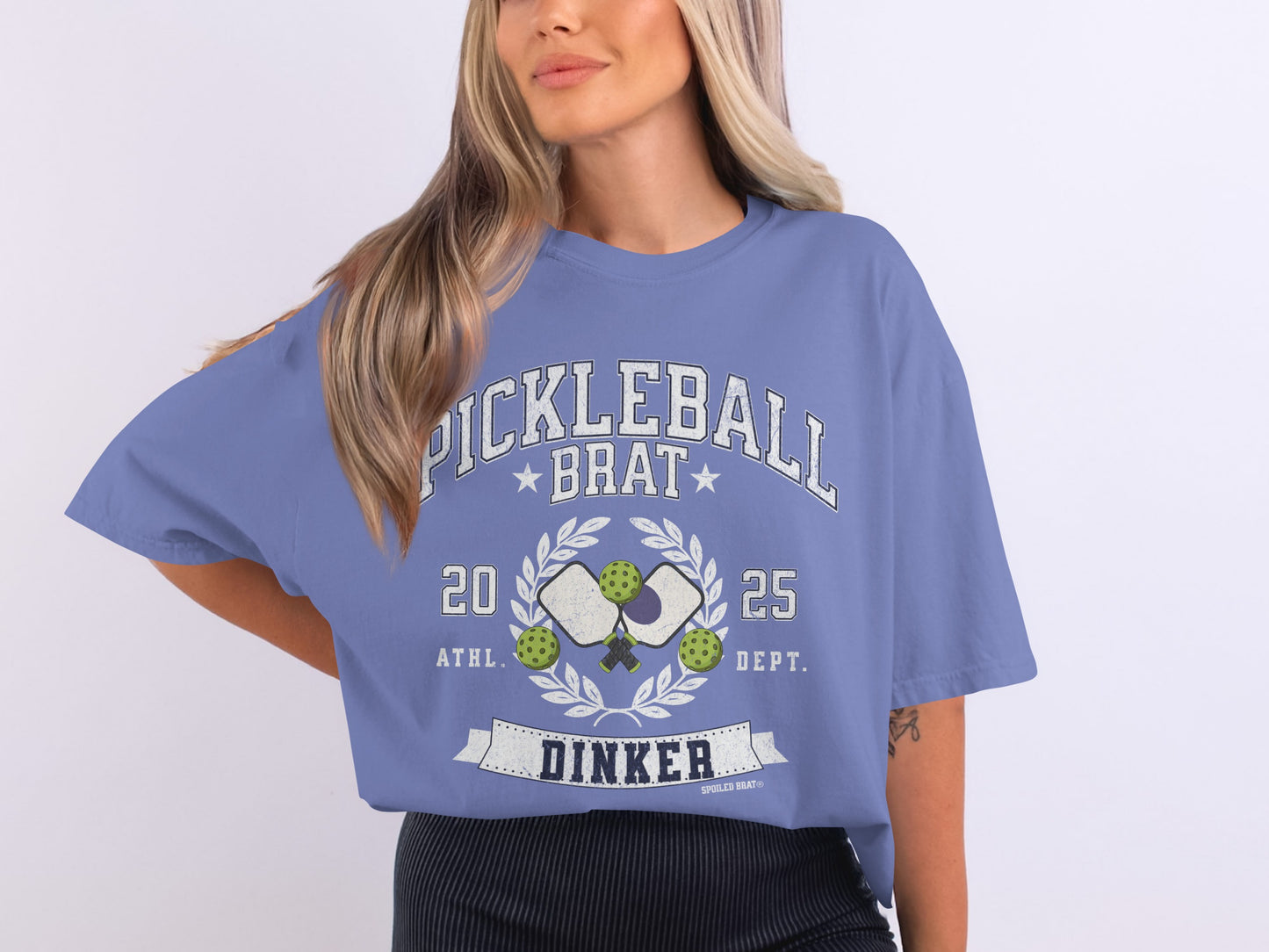 Pickleball Brat Dinker Graphic Tee Shirt product