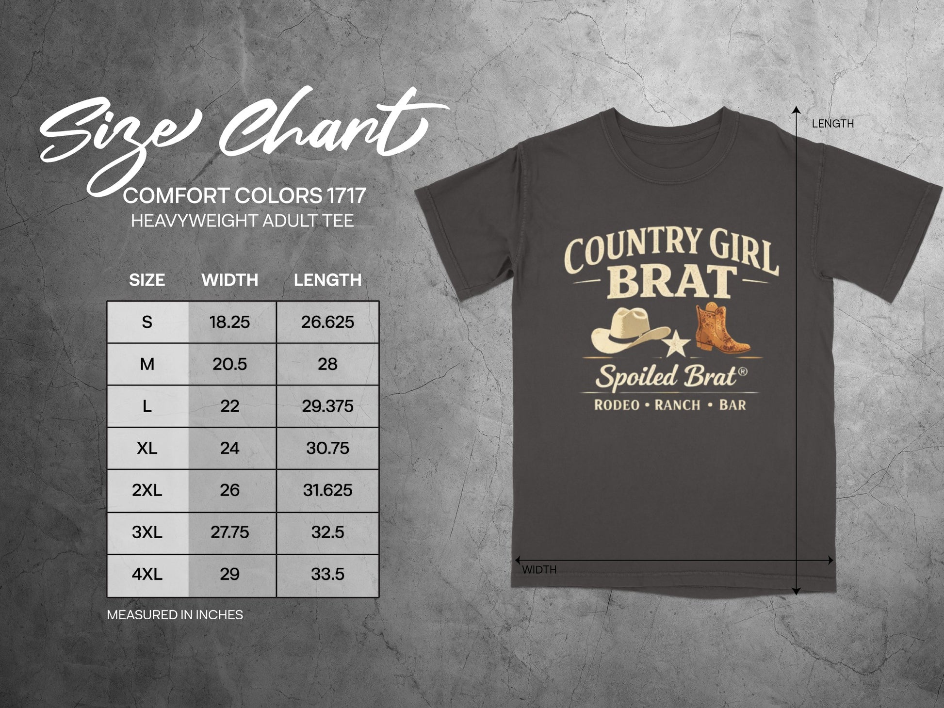 Country Girl Brat Spoiled Brat Rodeo Ranch Bar Tee