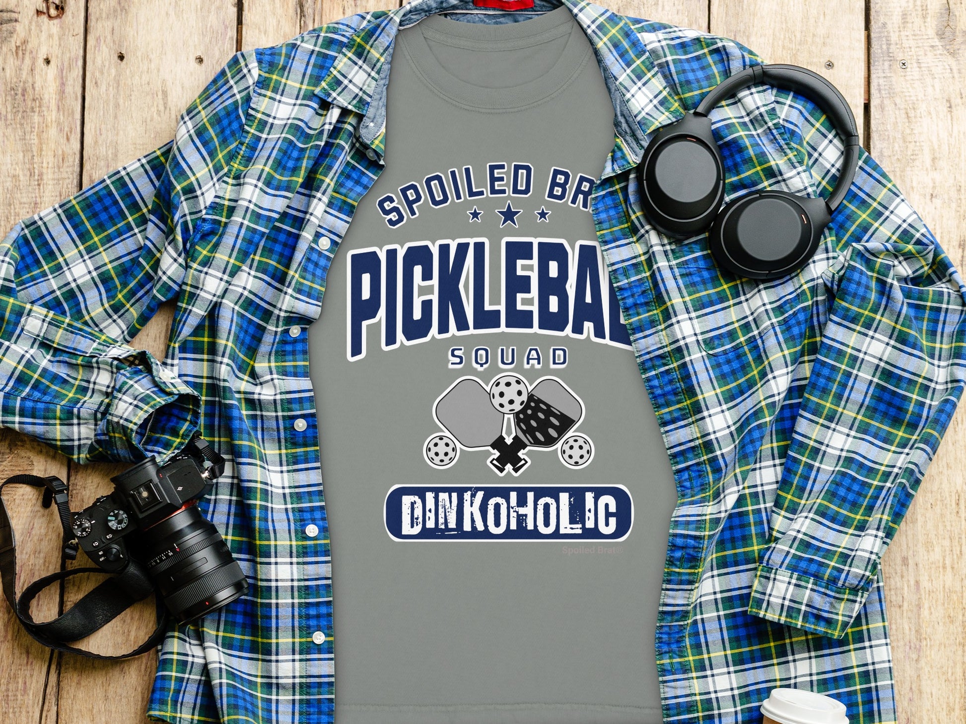 Spoiled Brat Pickleball Squad Dinkoholic T-Shirt