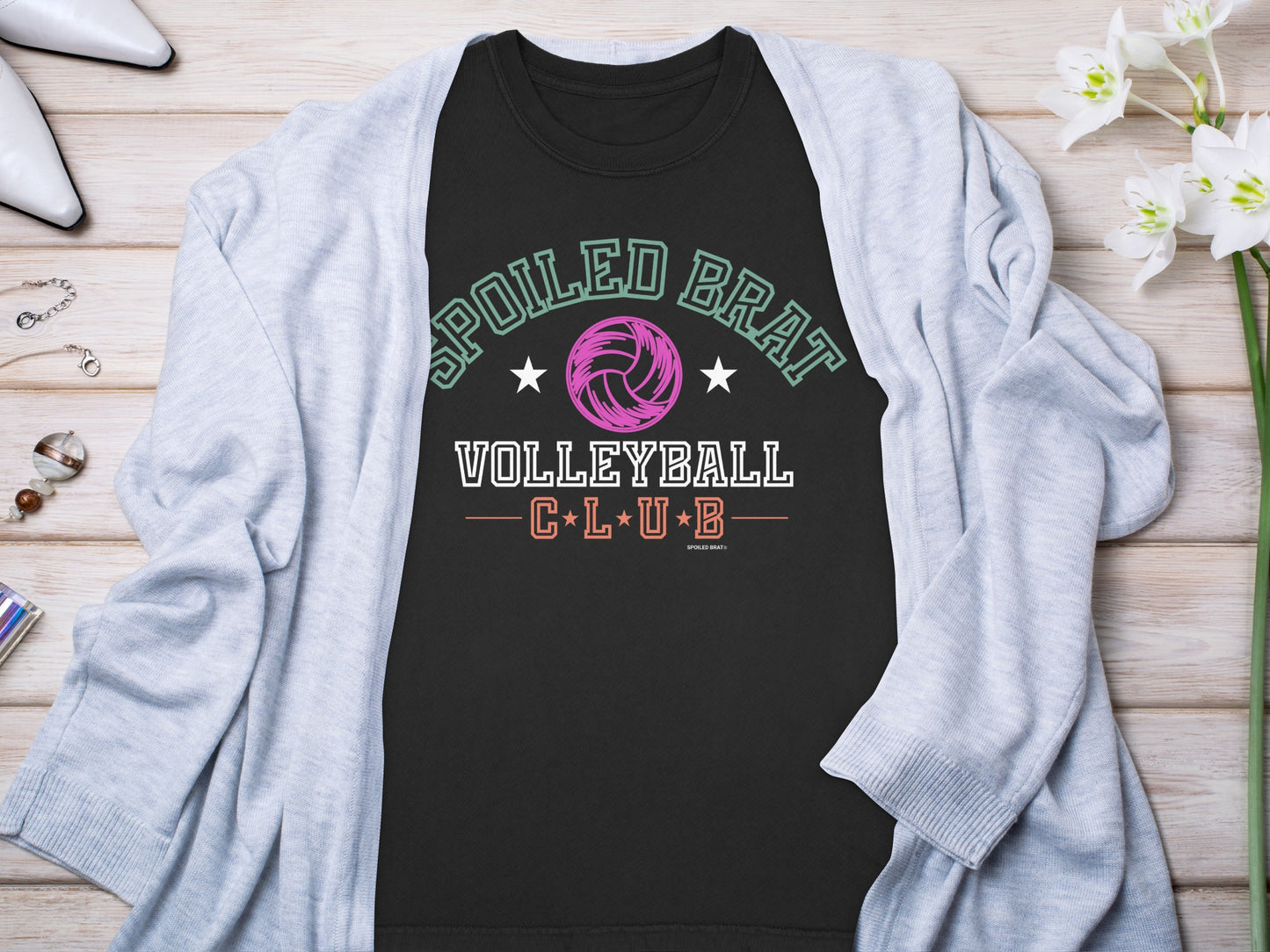 Spoiled Brat Volleyball Club Graphic T-Shirt product