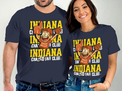 Indiana Crazed Fan Club Graphic T Shirts product type