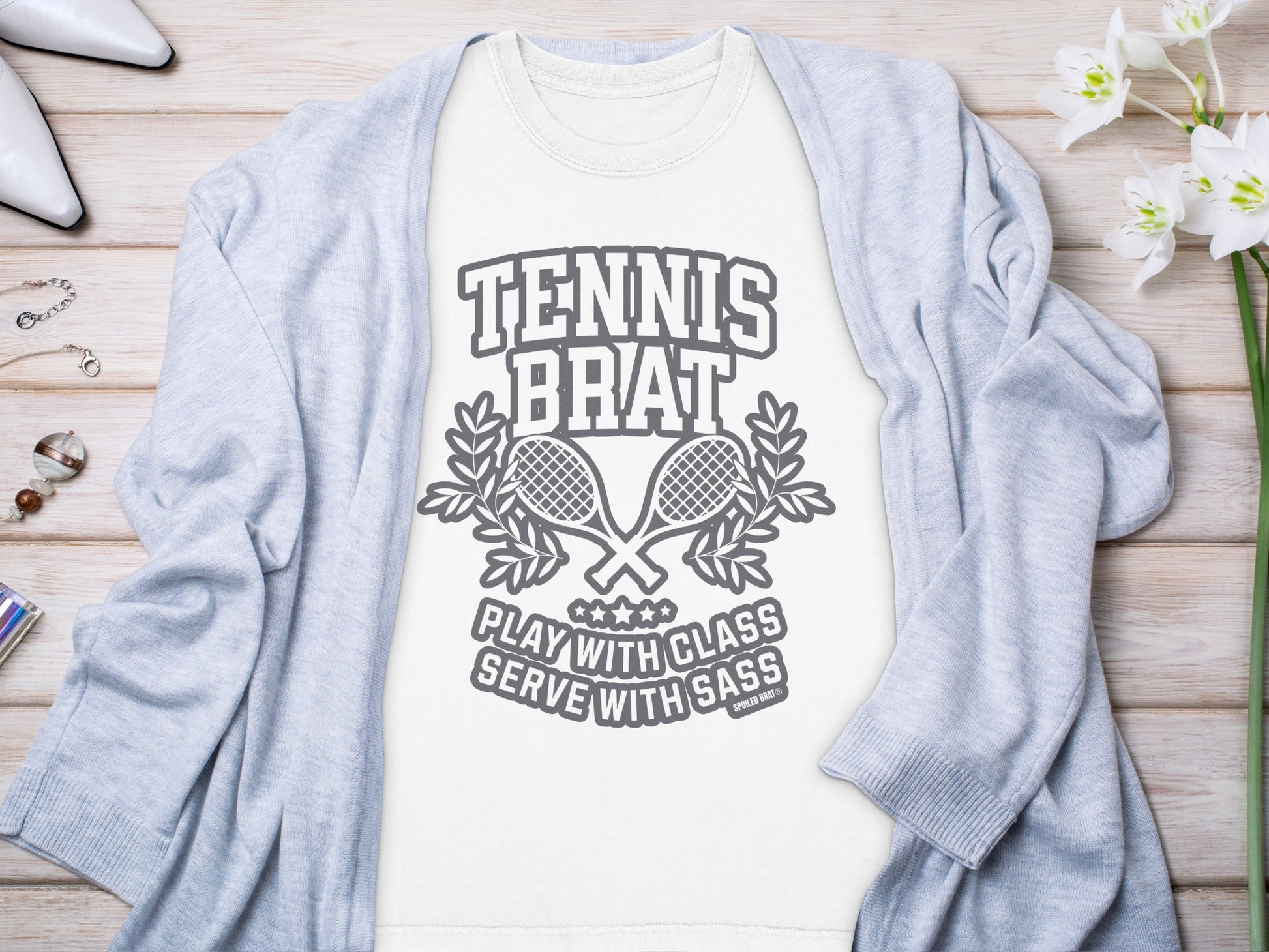 Tennis Brat Play With Class Serve With Sass product