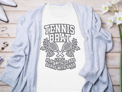Tennis Brat Play With Class Serve With Sass product
