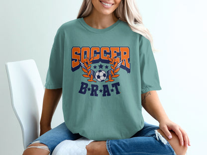 Soccer Brat Graphic Tee Vibrant Design product