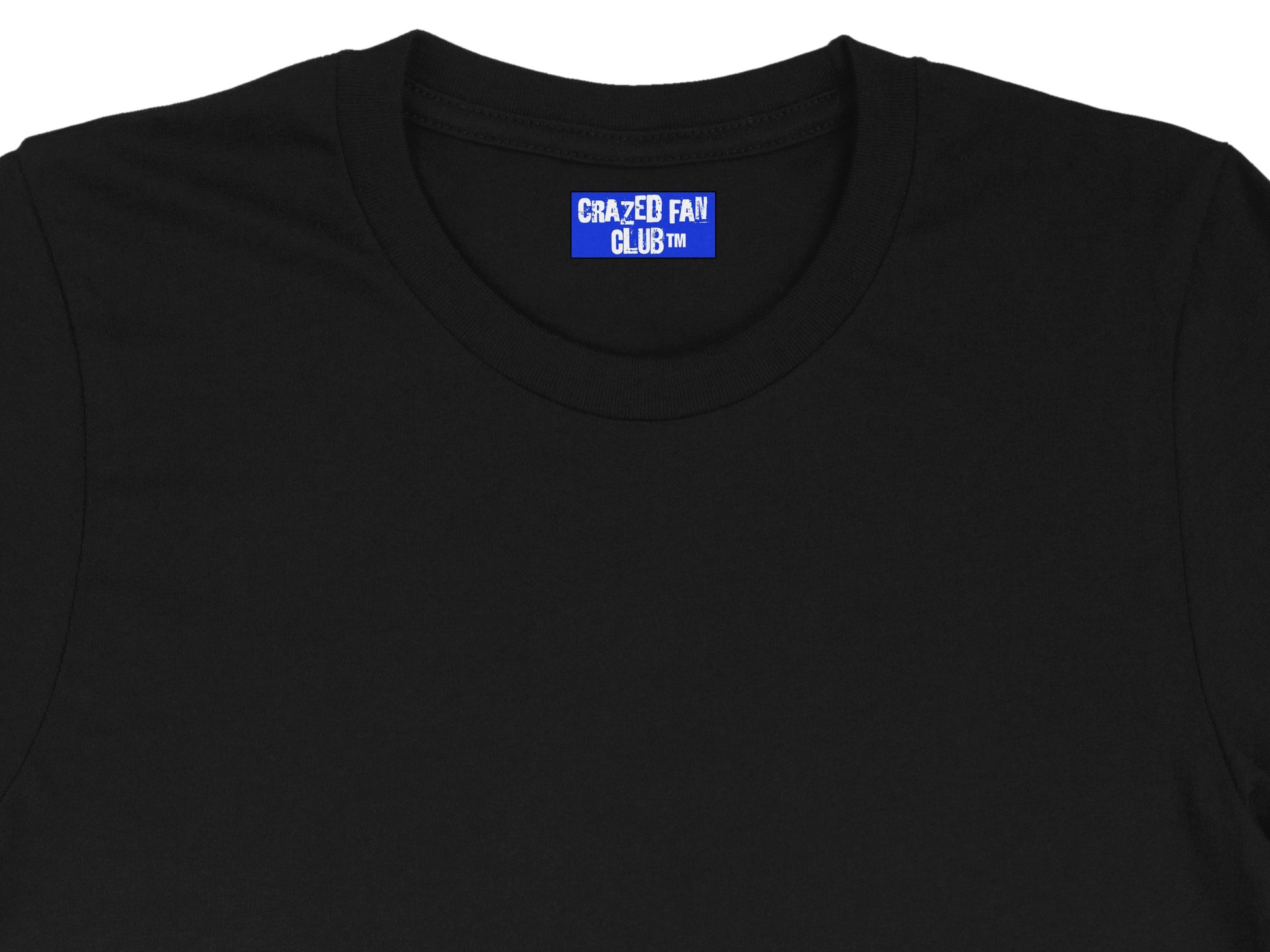 Stylish Black Graphic Tee for All Crazed Fan Club product type