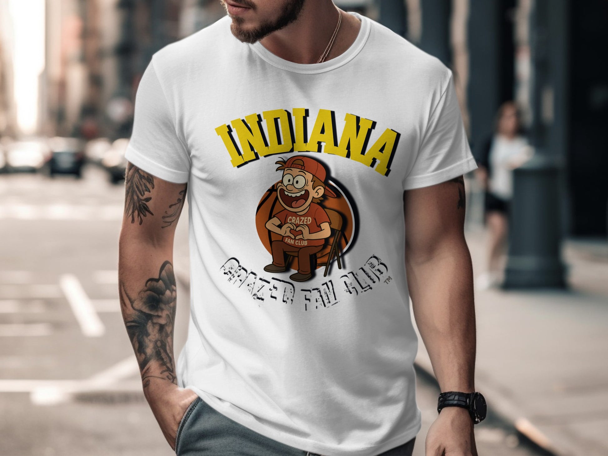 Indiana Crozed Fan Club Graphic Tee product type