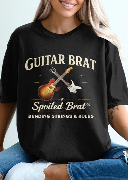 Guitar Brat Spoiled Brat Bending Strings & Rules Shirt