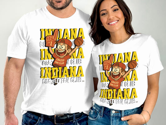Indiana Crazed Fan Club Graphic T-Shirt product