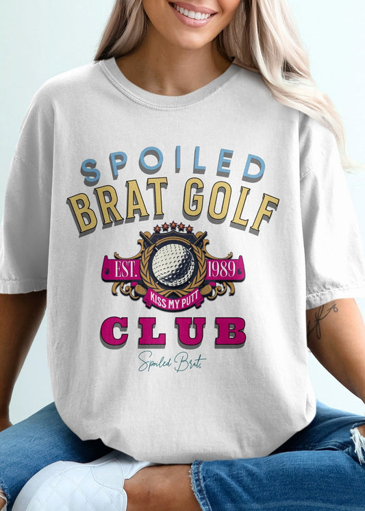 Spoiled Brat Golf Club 1989 Kiss My Putt T-shirt product type