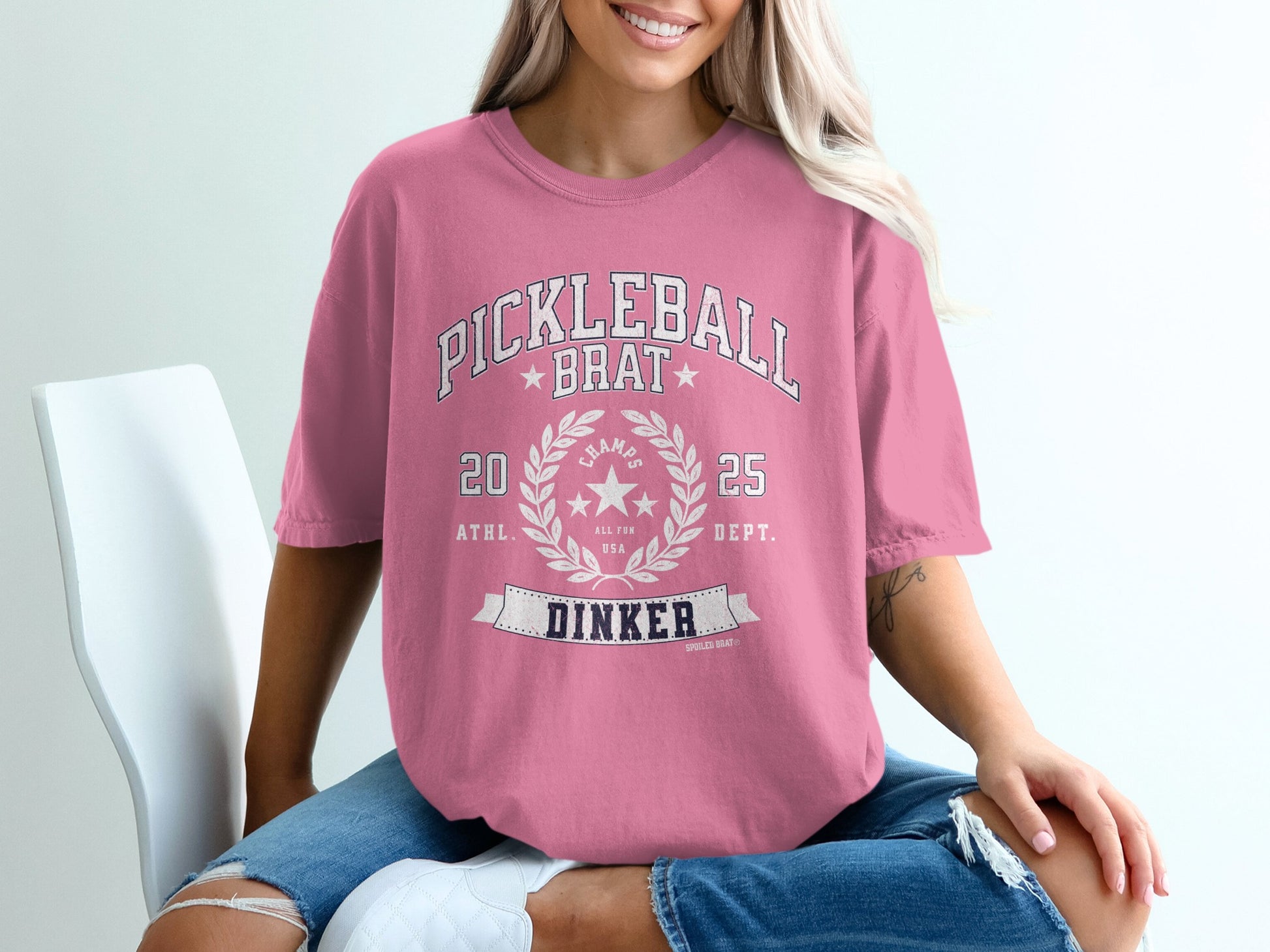 Pickleball Brat Dinker Athletic Dept 2025 T-Shirt product