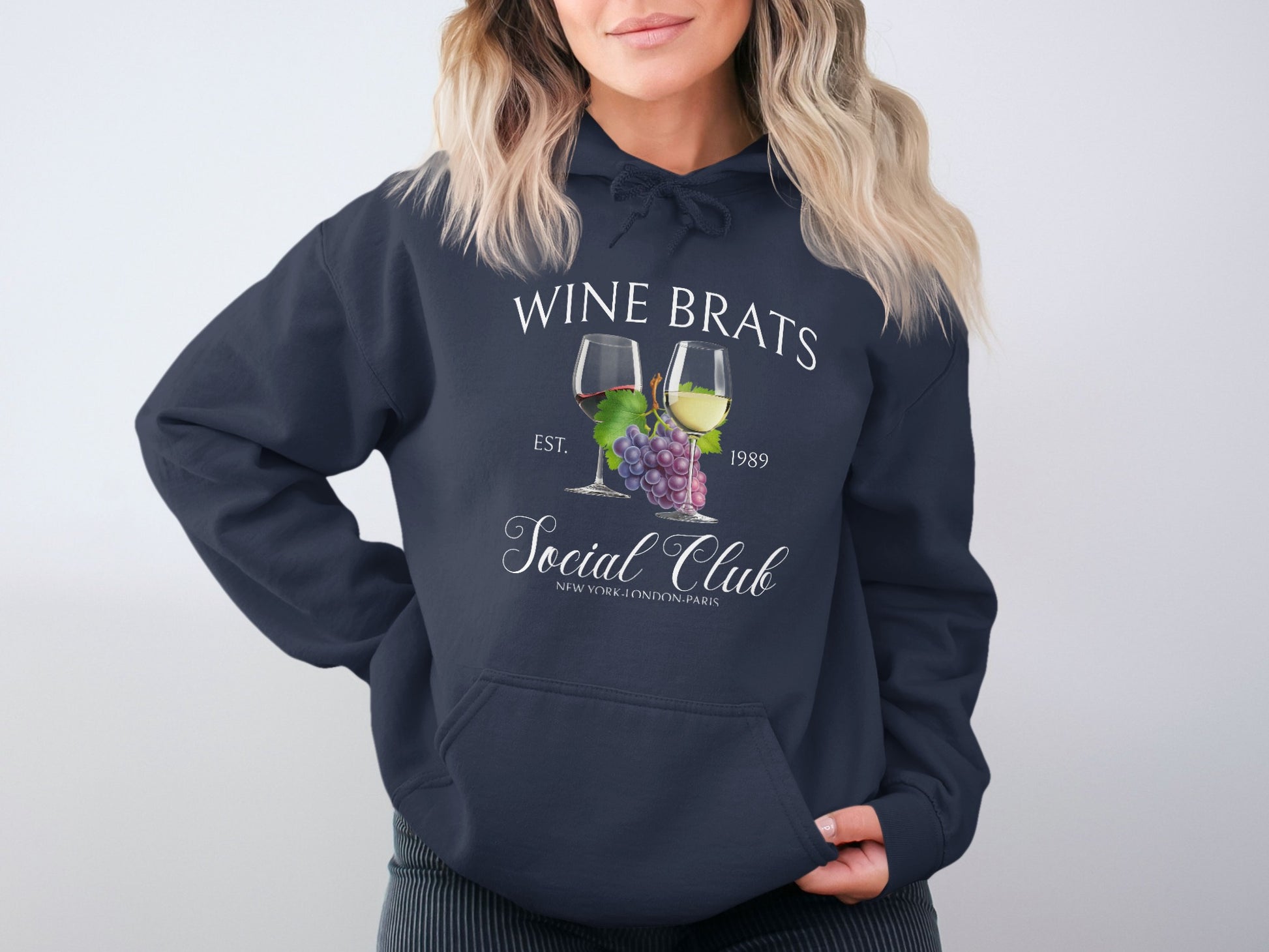 Wine Brats Social Club Est. 1989 Hoodie