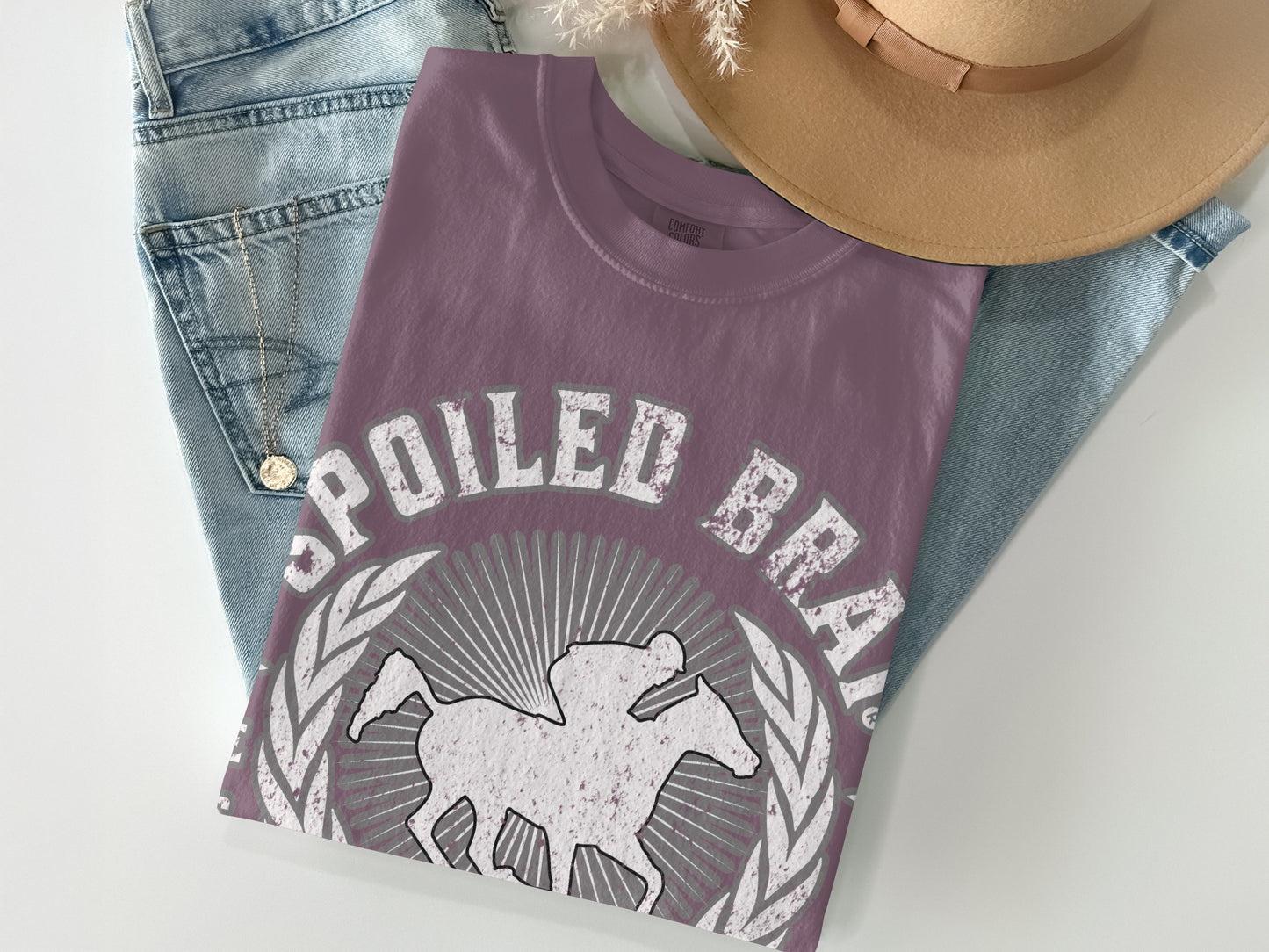 Spoiled Brat Horse Rider Graphic Tee Shirt product