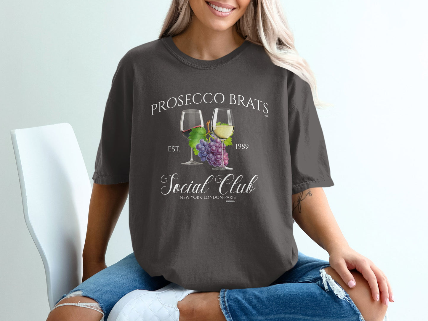 Prosecco Brats Social Club New York London Paris Shirt