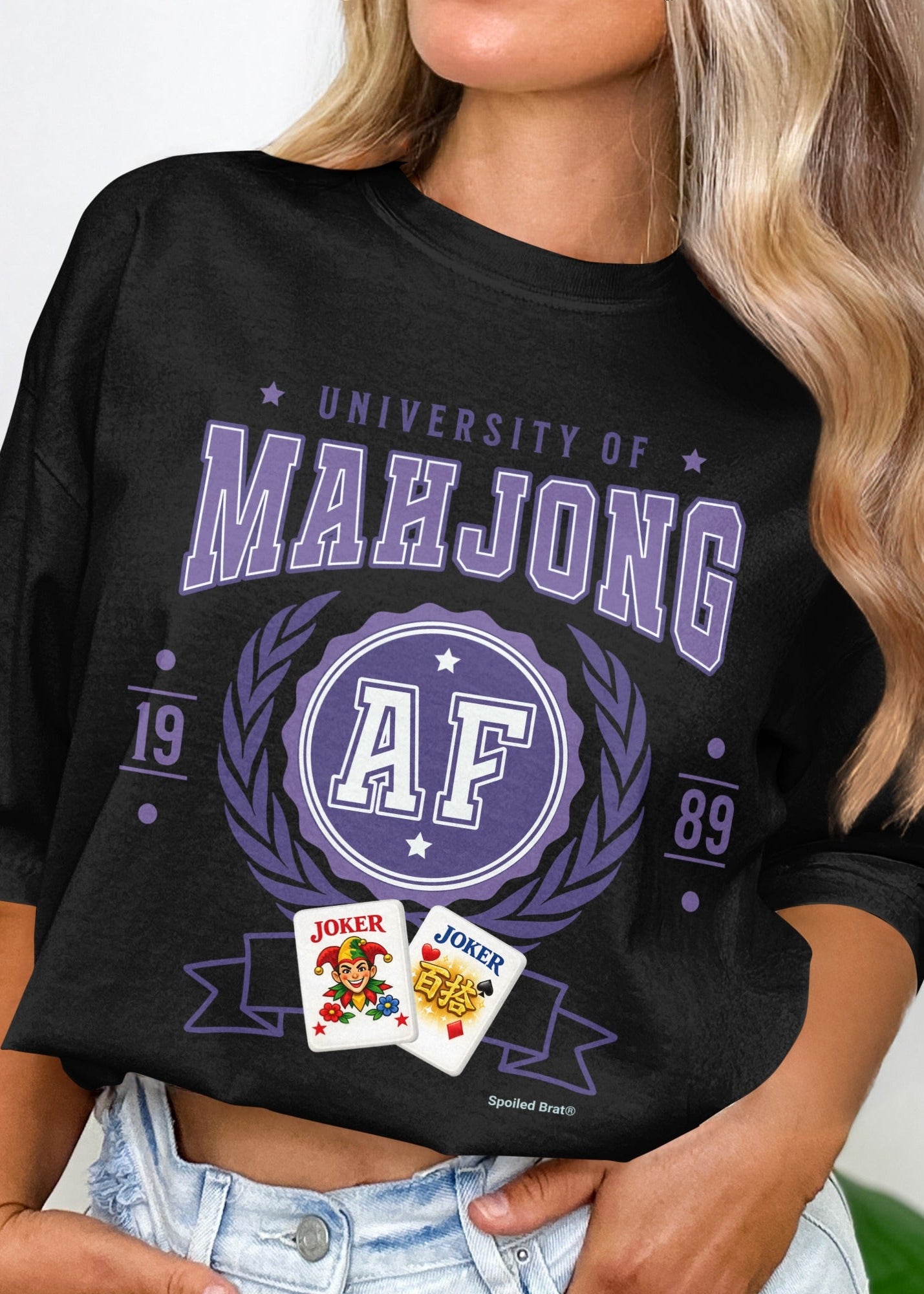 University Of Mahjoung AF 1989 Joker Cards product type