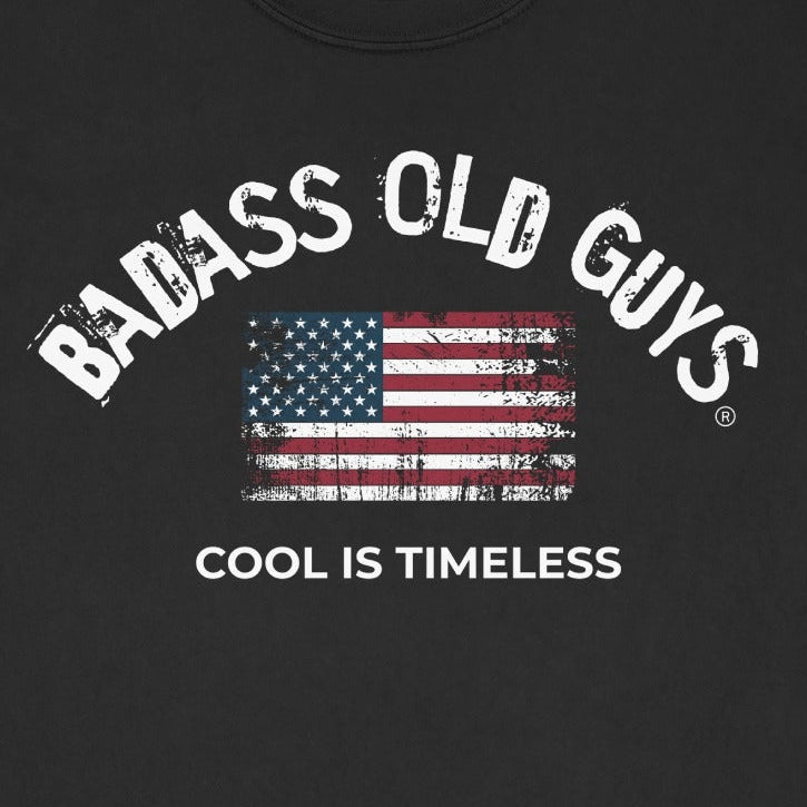 Badass Old Guys American Flag Cool Is Timeless product type