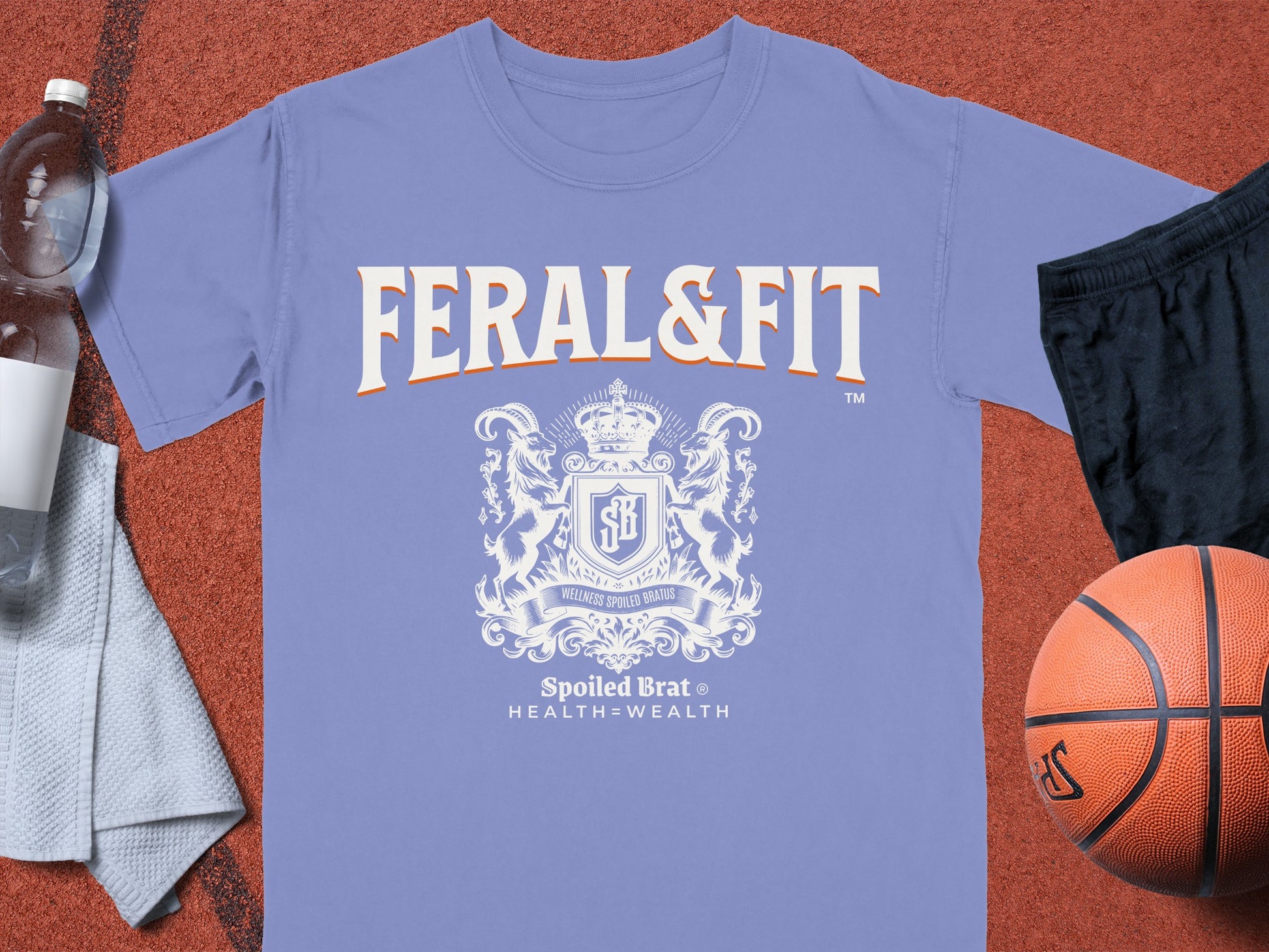 Feral and Fit Spoiled Brat Health Wealth T-shirt product