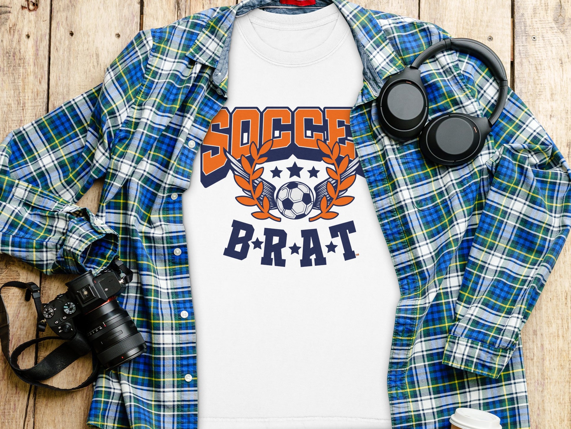 Soccer Brat Graphic Tee Shirt Product