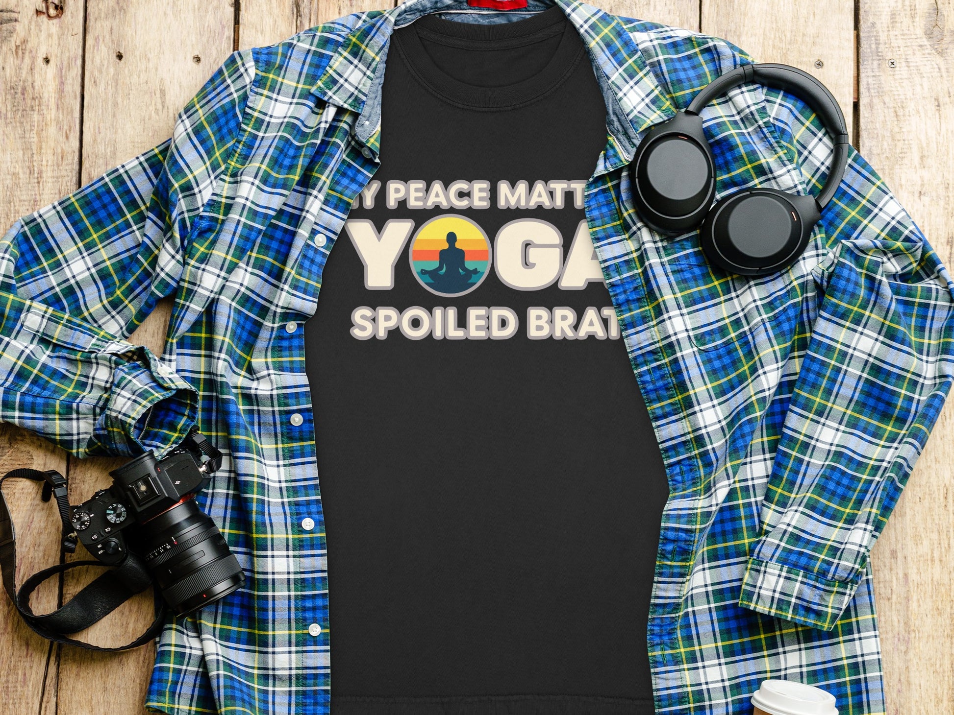 My Peace Matters Yoga Spoiled Brat T-Shirt product