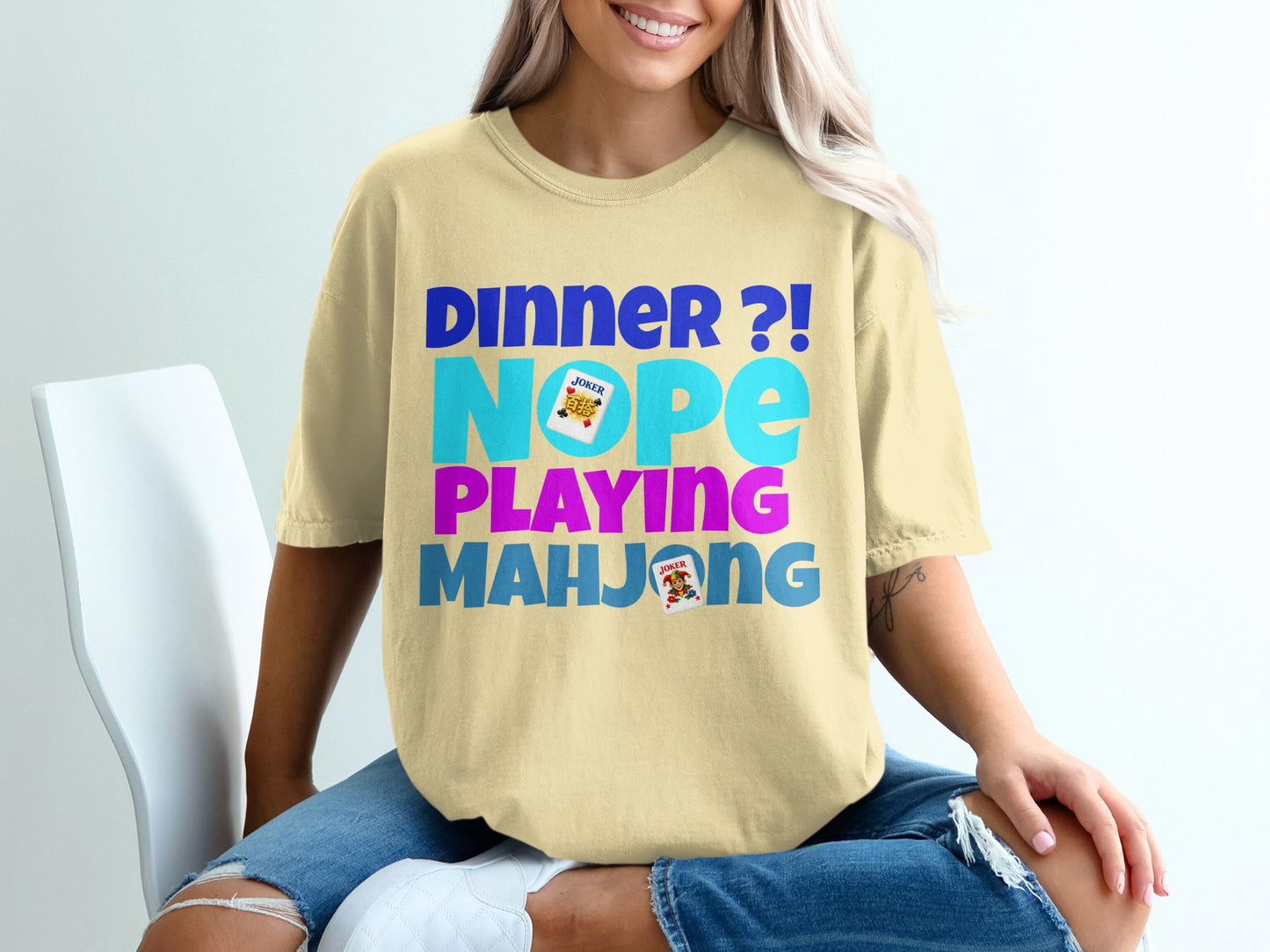 Funny Dinner ?! Nope Playing Mahjong Game product type