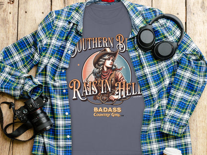 Southern Belle Raisin Hell Badass T-Shirt product type