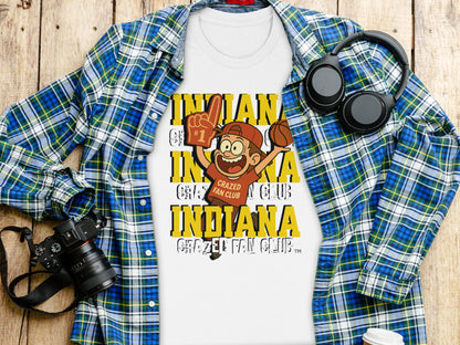 Indiana Crazed Fan Club Graphic Print T-shirt product