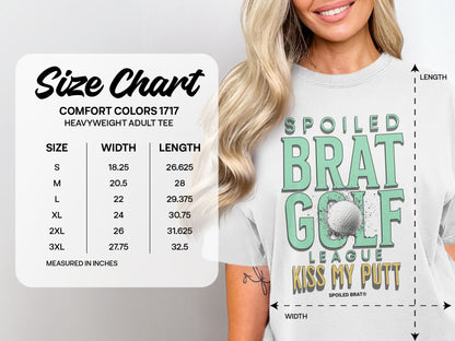 Spoiled Brat Golf League Kiss My Putt Tee product